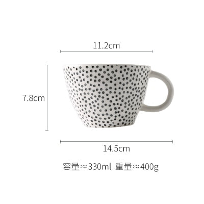 Creative Hand Painted Ceramic Mugs