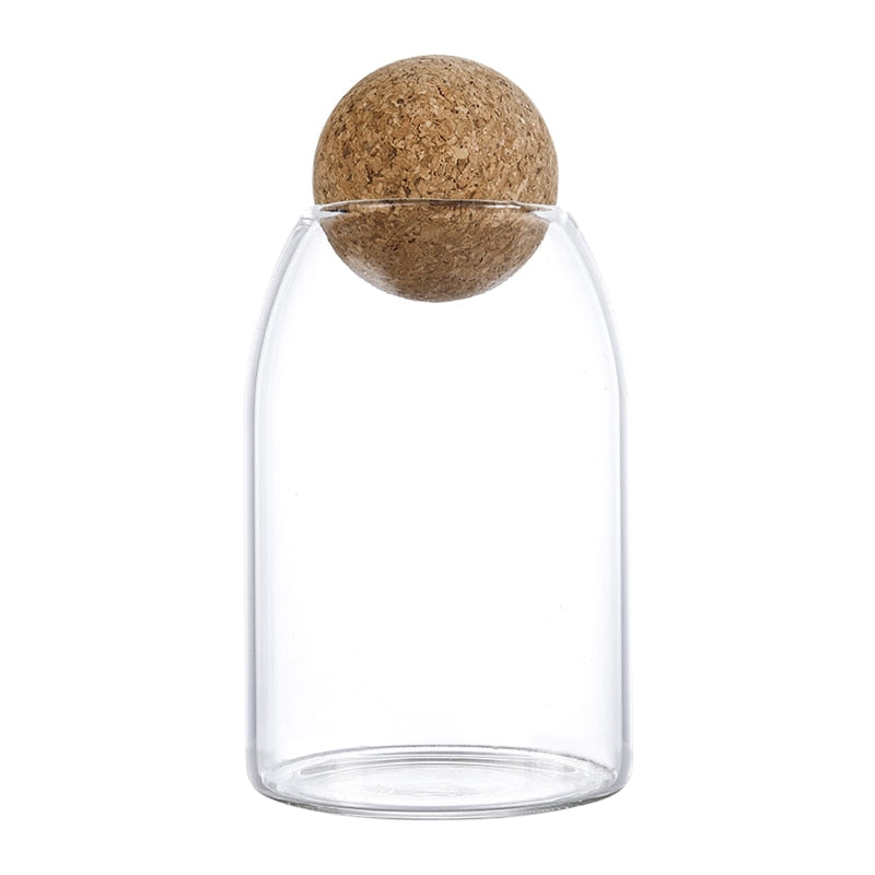 Sealed Glass Storage Jar