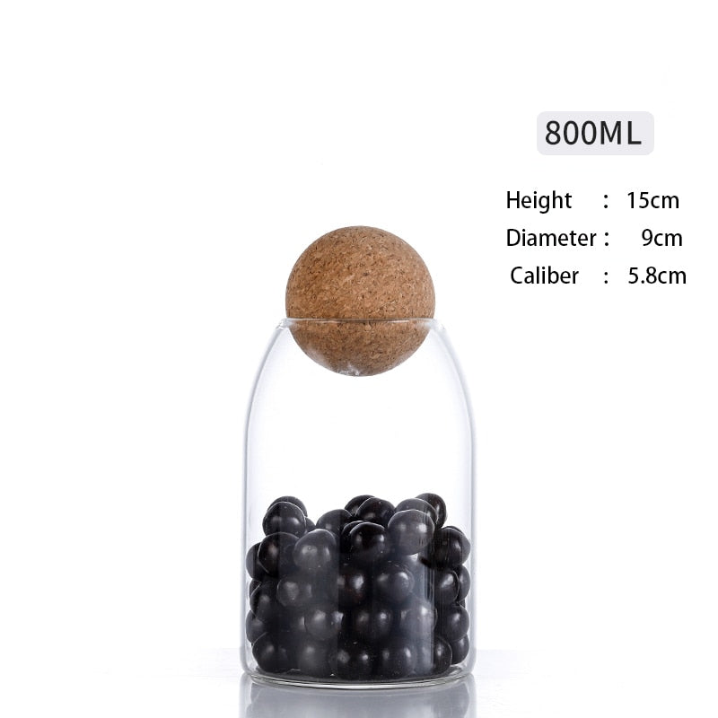 Sealed Glass Storage Jar