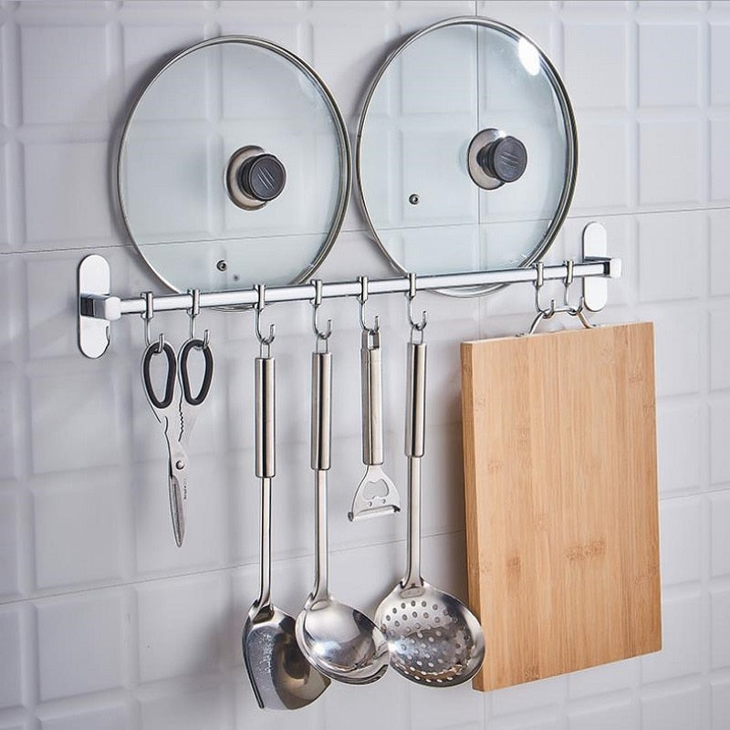 Punch-Free Kitchen Storage Rack