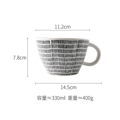 Creative Hand Painted Ceramic Mugs