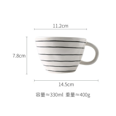 Creative Hand Painted Ceramic Mugs
