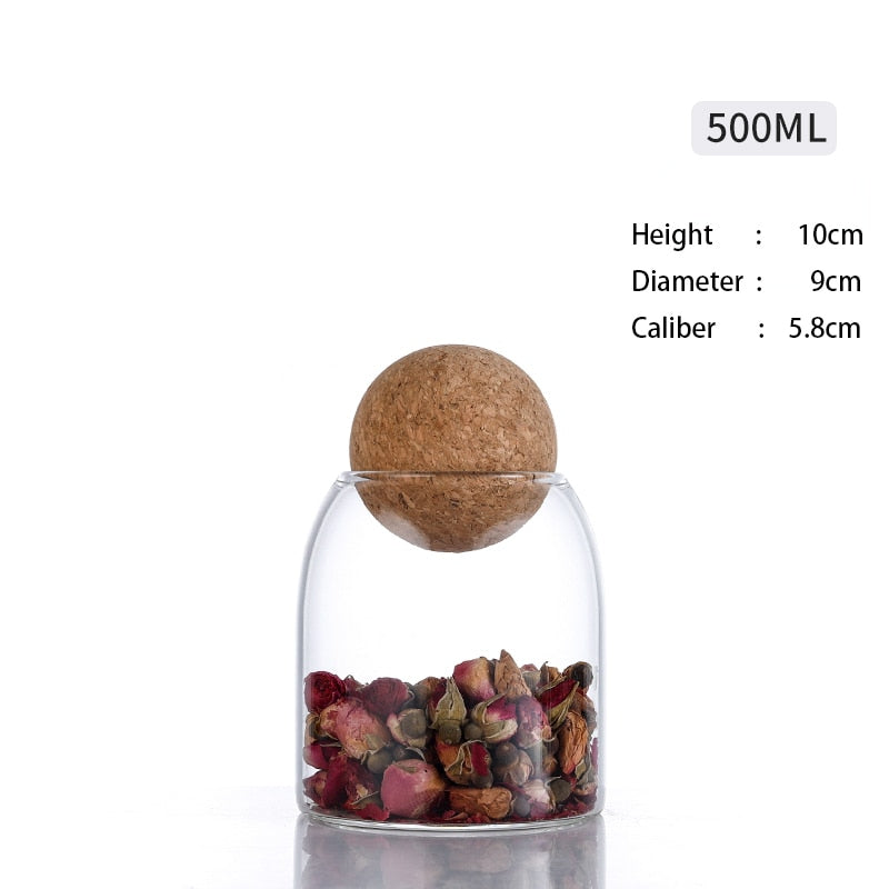 Sealed Glass Storage Jar