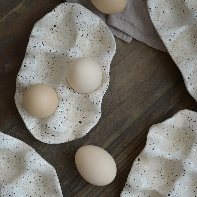 Nordic-Style Grids Egg Tray