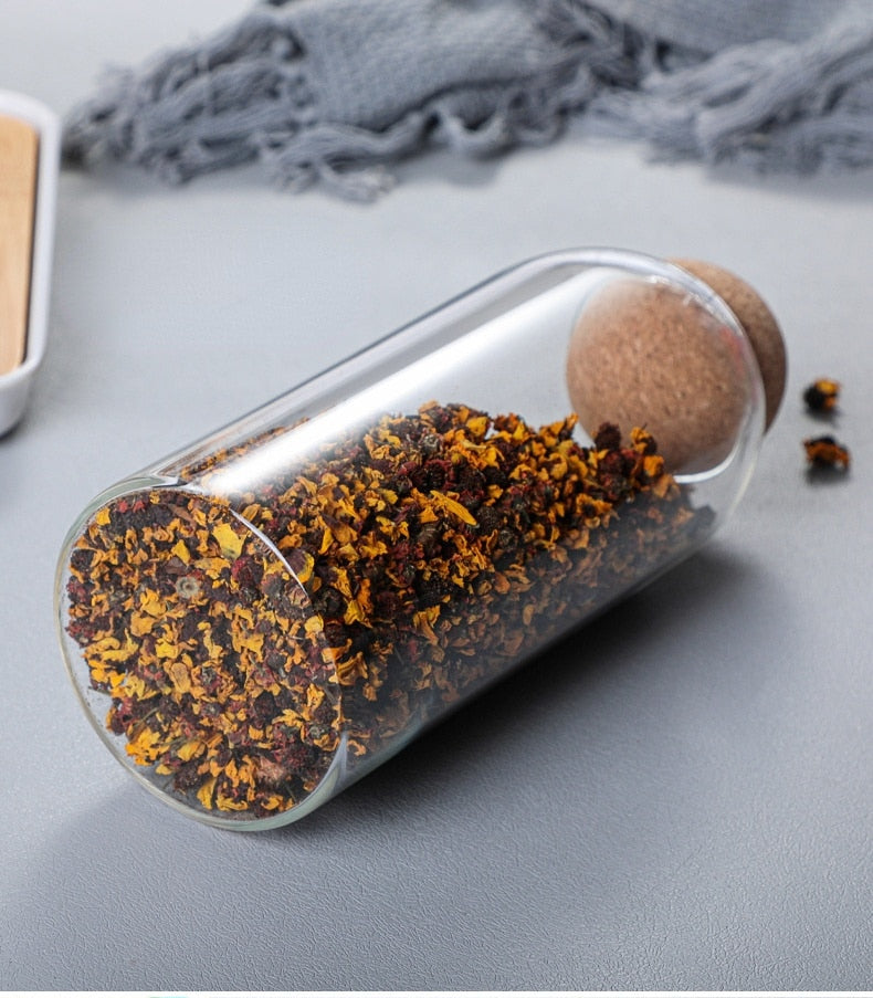 Sealed Glass Storage Jar