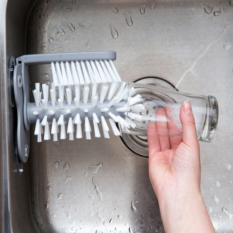 Glass Cleaner Bottles Brush