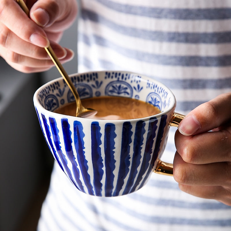 Creative Hand Painted Ceramic Mugs