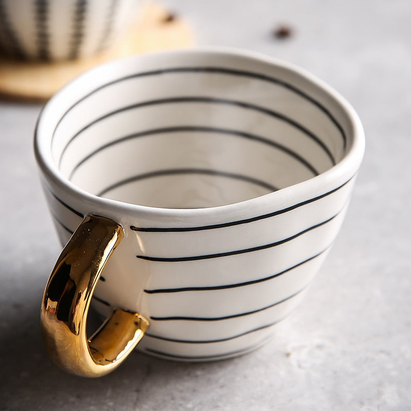 Creative Hand Painted Ceramic Mugs