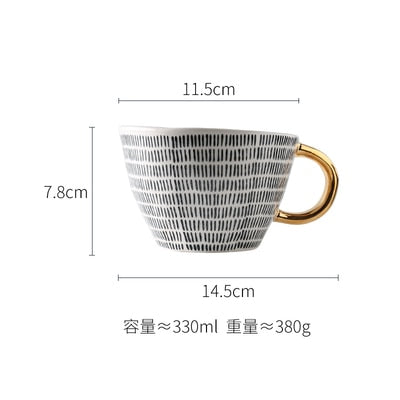 Creative Hand Painted Ceramic Mugs
