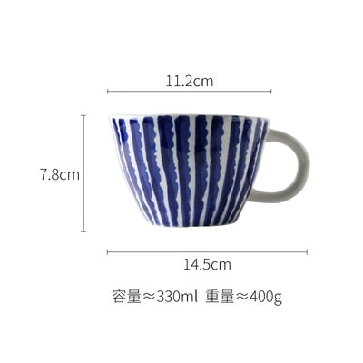 Creative Hand Painted Ceramic Mugs
