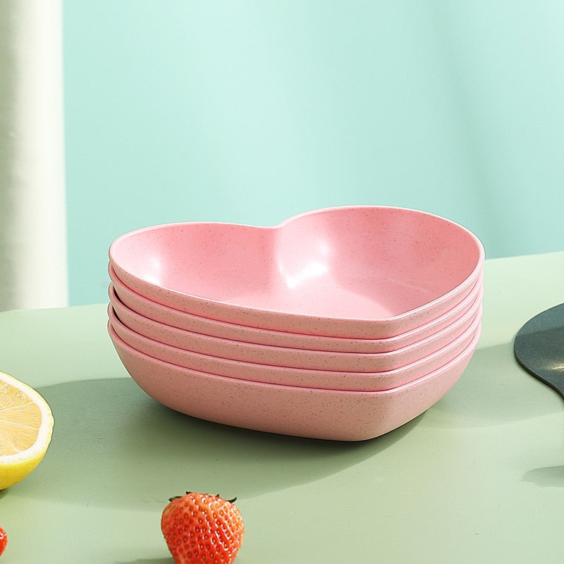 Spit Bone Dish Round Square Set
