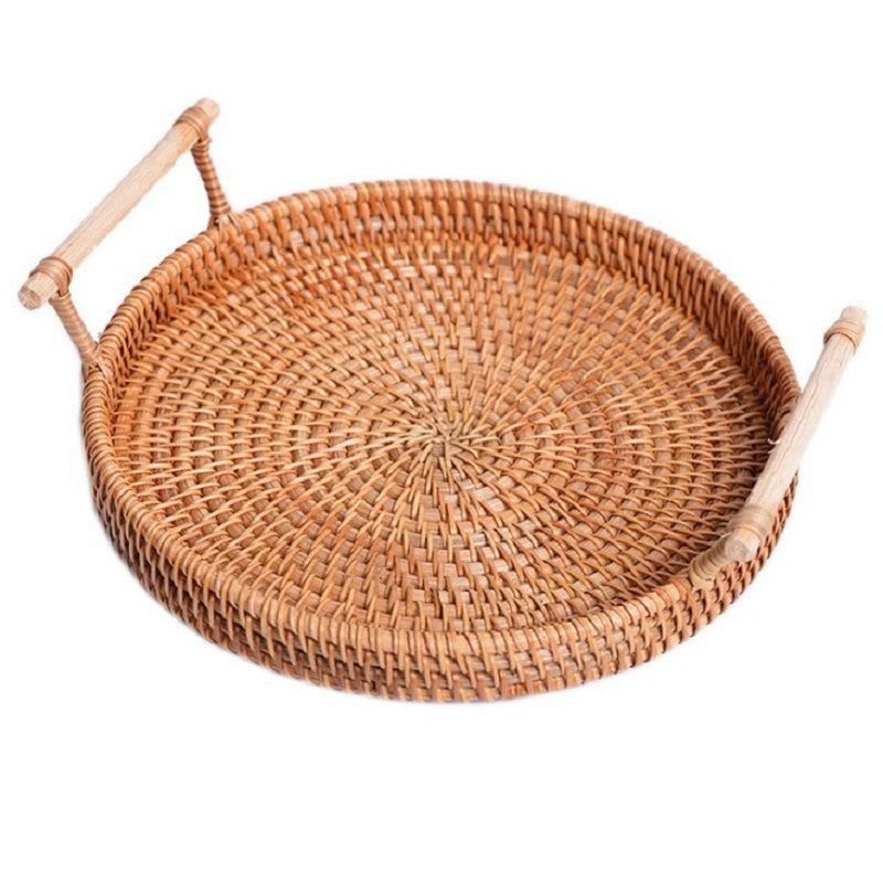 Wicker Fruit Tray