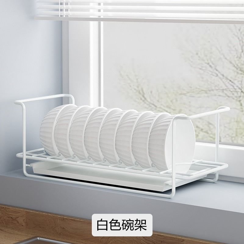 Kitchen Cabinet Organizer Rack