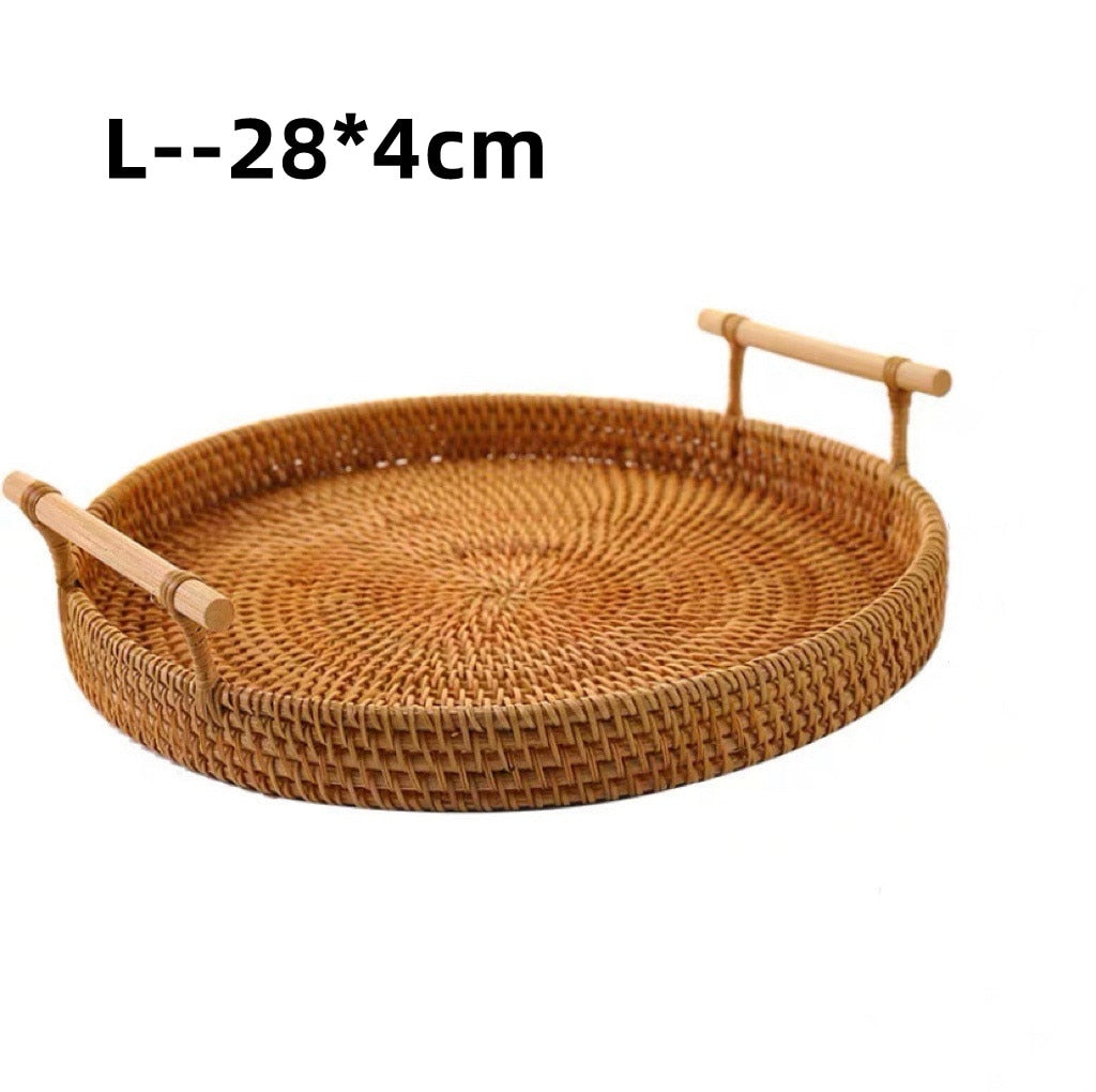 Wicker Fruit Tray