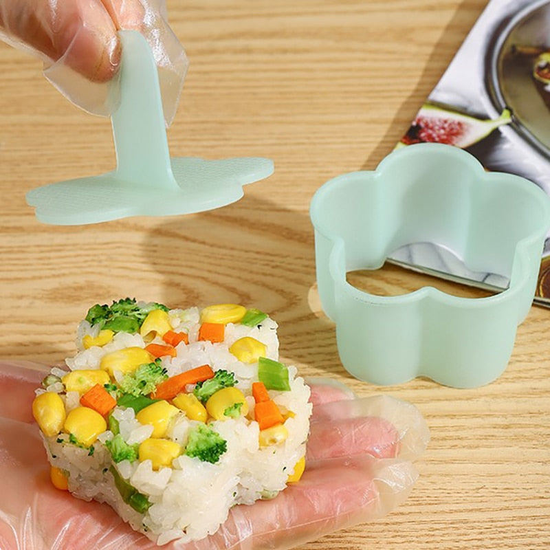 Non Stick Round Rectangular Sushi Maker