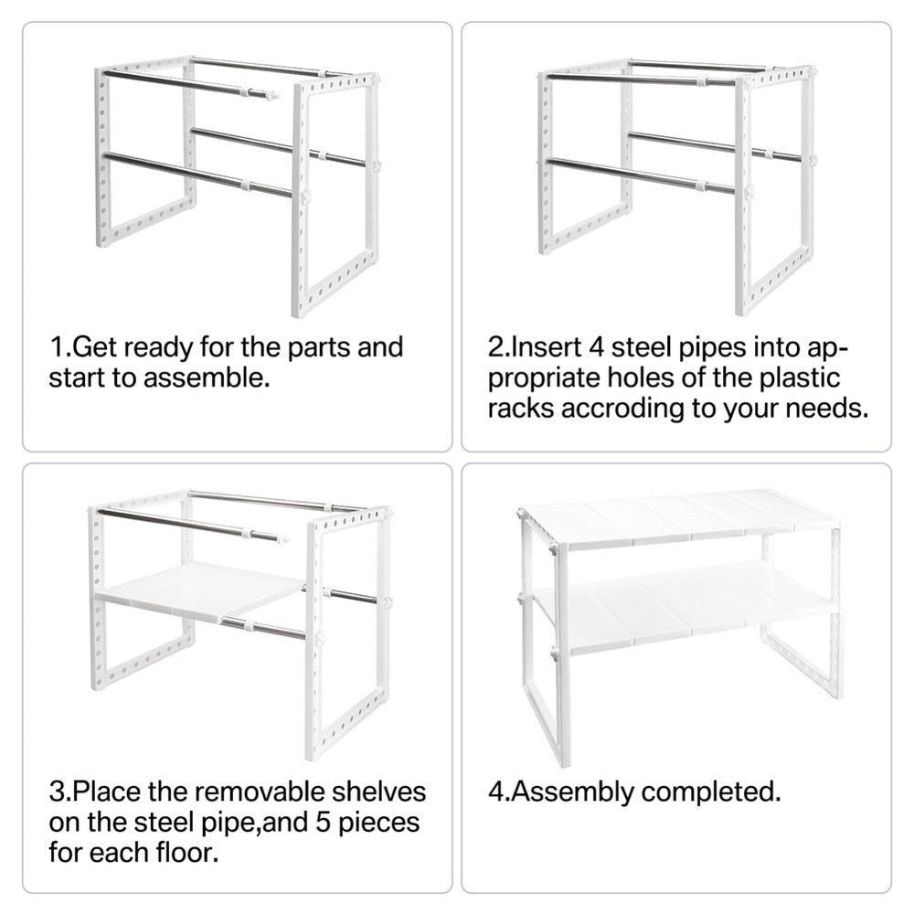 Expandable Under Sink Organizer
