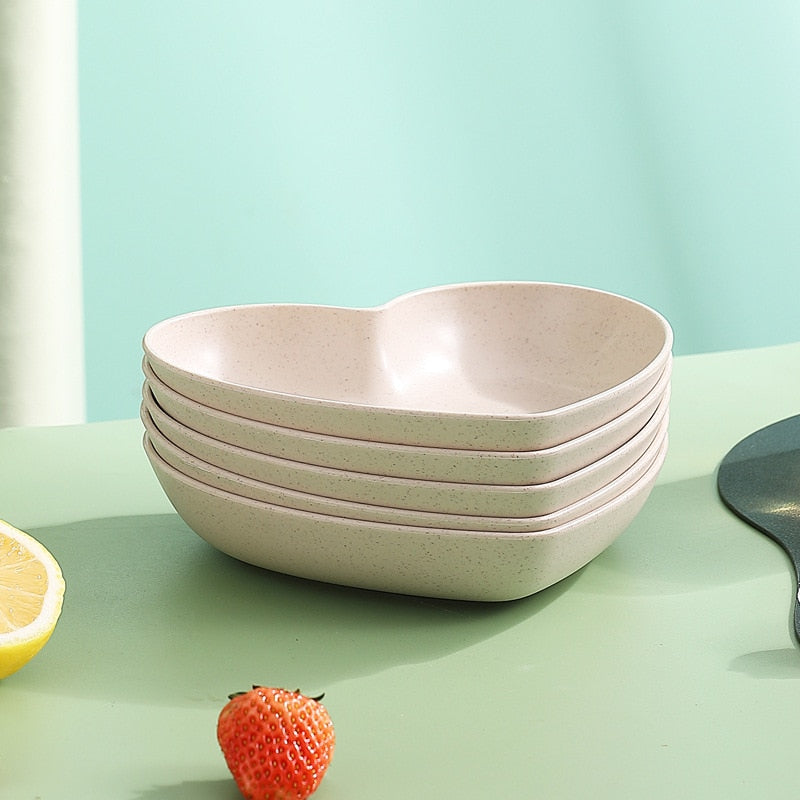 Spit Bone Dish Round Square Set