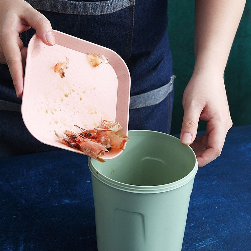Wheat Square Snack Plate