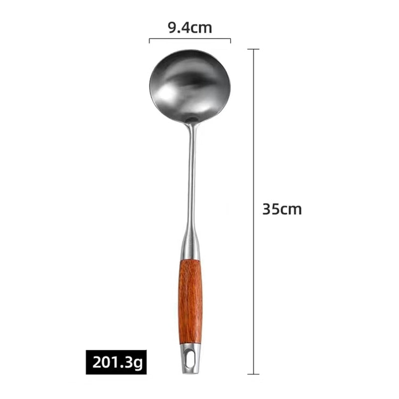 Stainless Steel Spatula Rosewood Handle