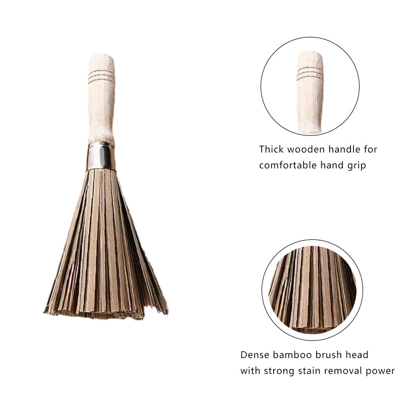 Bamboo Kitchen Cleaning Brush