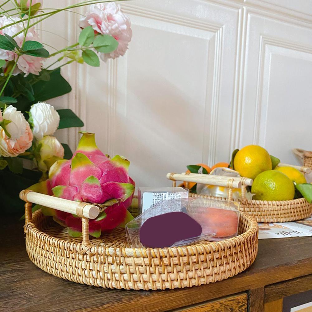 Wicker Fruit Tray