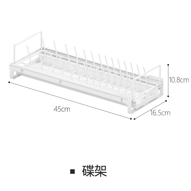 Kitchen Cabinet Organizer Rack