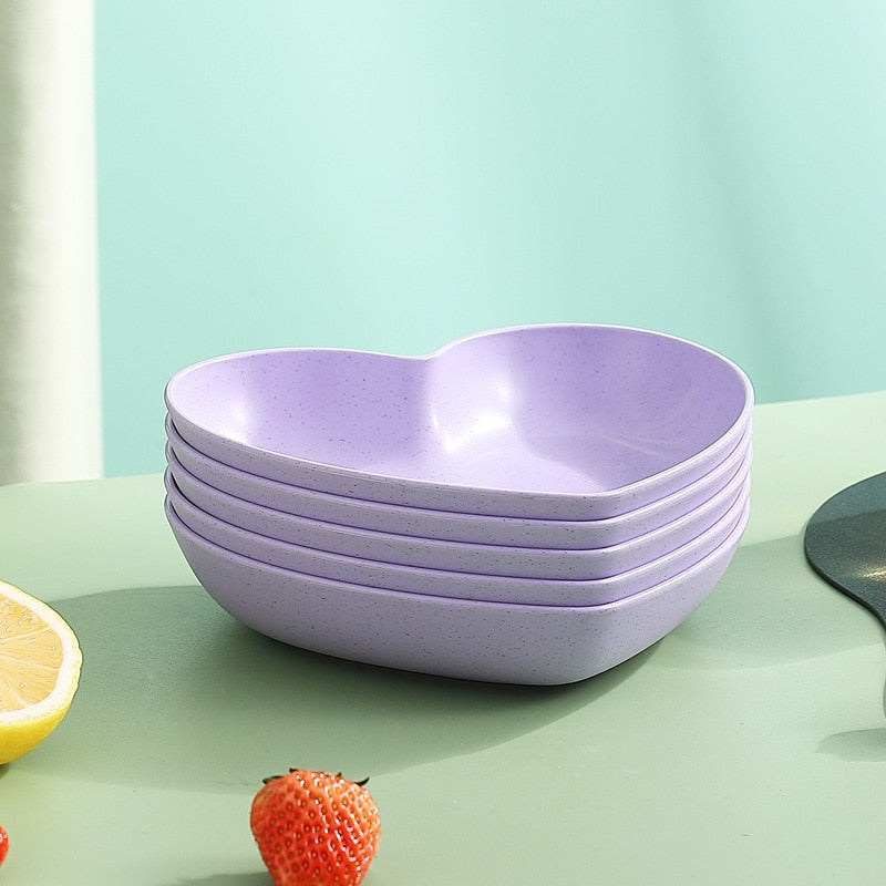 Spit Bone Dish Round Square Set