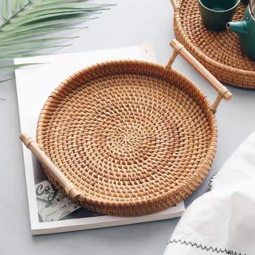 Wicker Fruit Tray