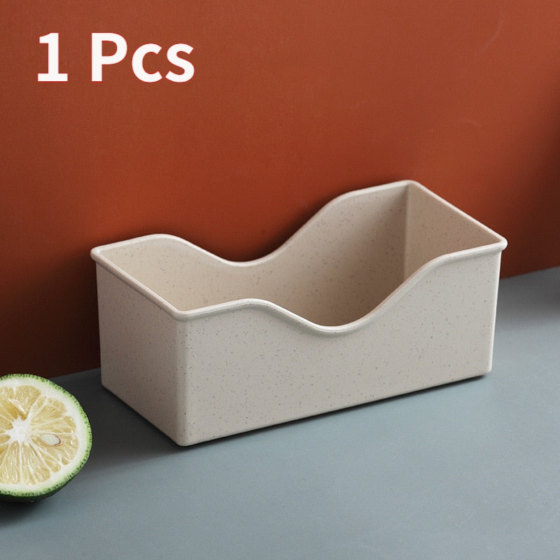 Wheat Square Snack Plate