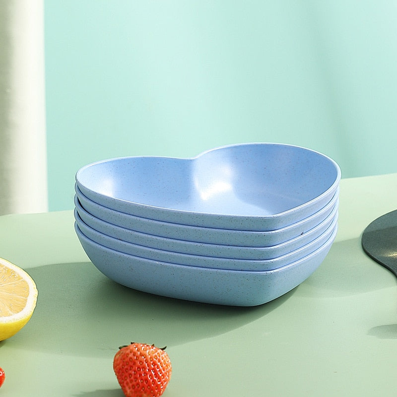 Spit Bone Dish Round Square Set