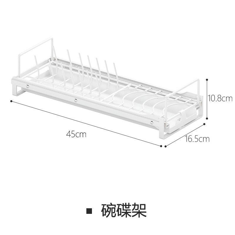 Kitchen Cabinet Organizer Rack