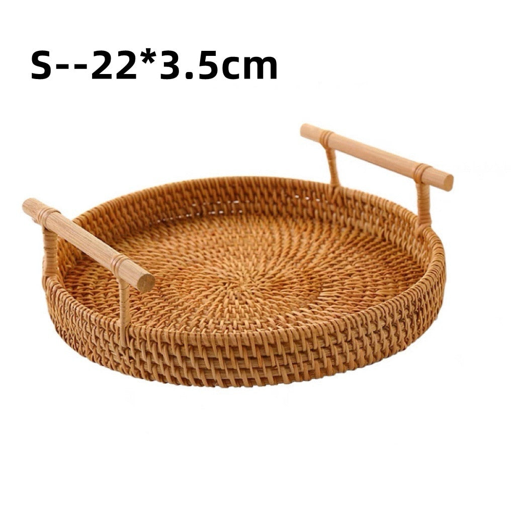 Wicker Fruit Tray