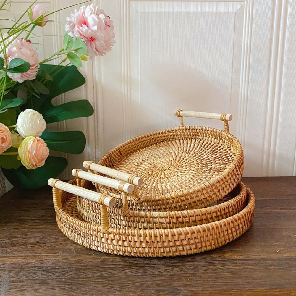 Wicker Fruit Tray