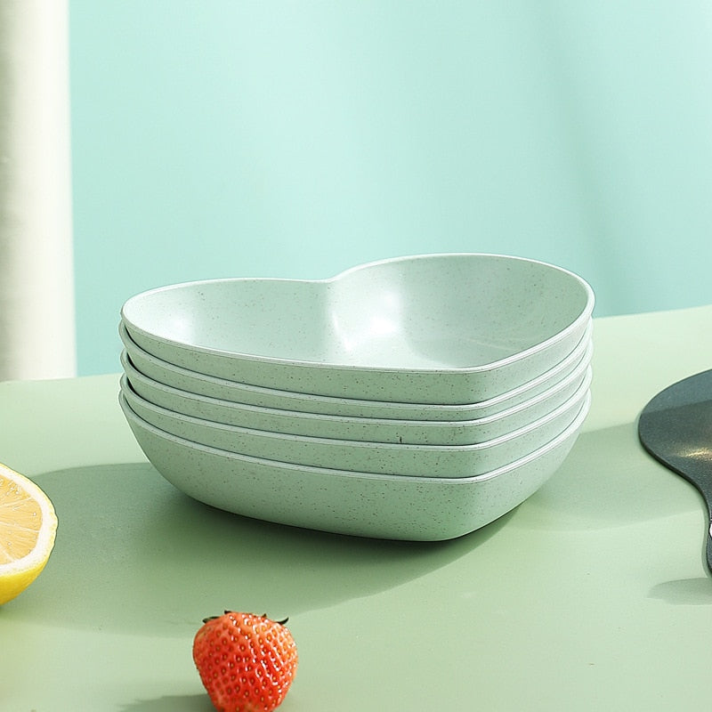 Spit Bone Dish Round Square Set
