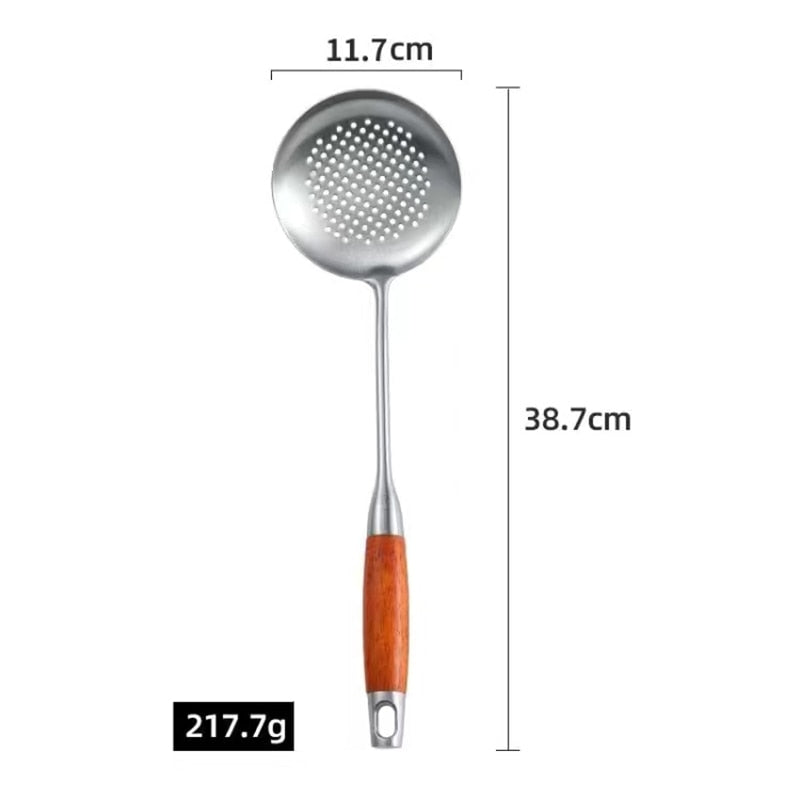 Stainless Steel Spatula Rosewood Handle