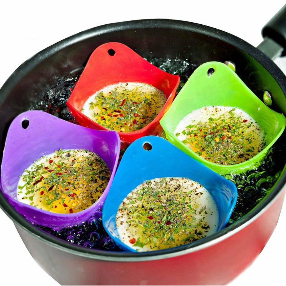 Silicone Egg  Poaching Pods
