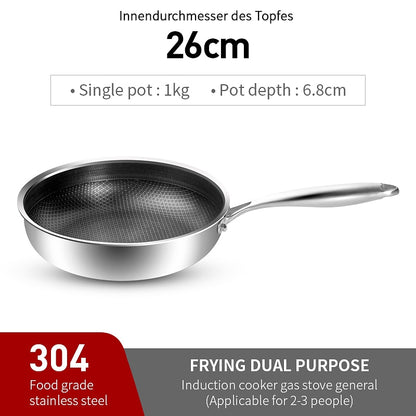 Stainless Steel Non Stick Pan