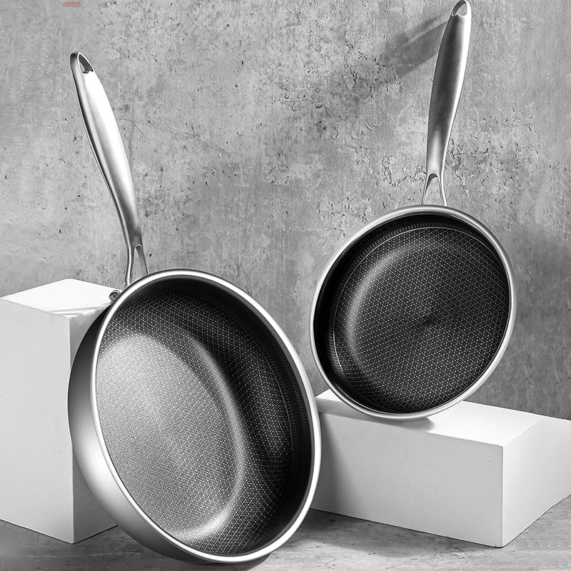 Stainless Steel Non Stick Pan