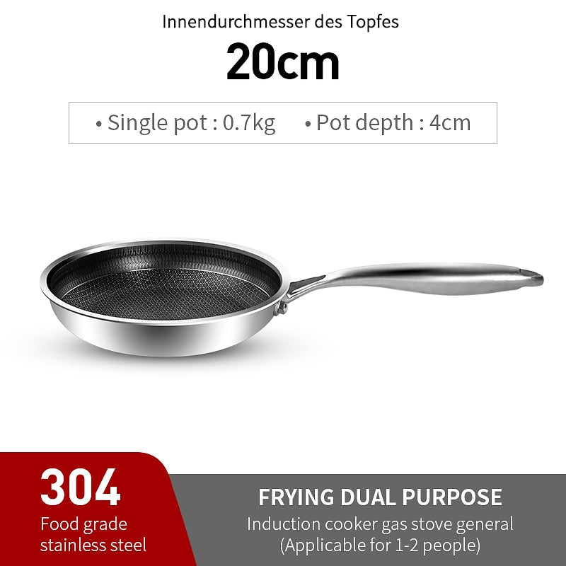 Stainless Steel Non Stick Pan