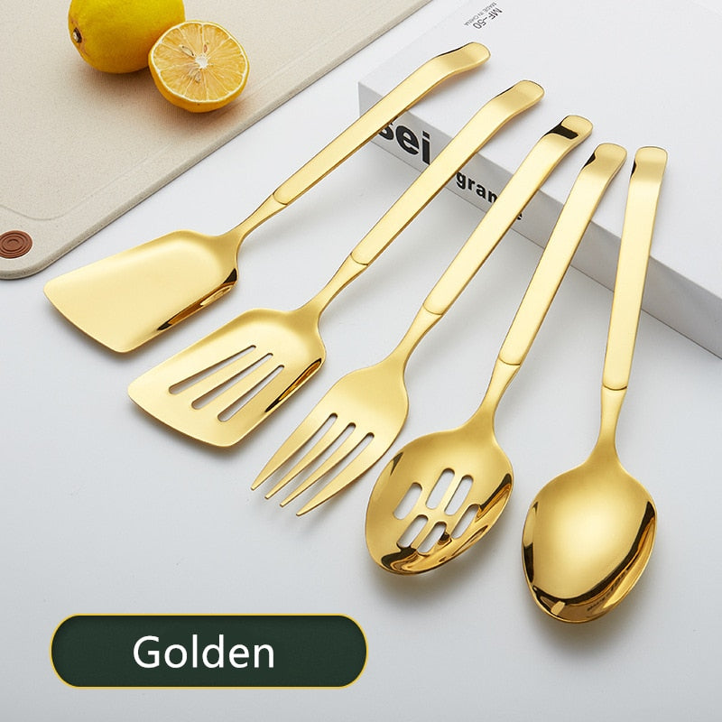 Stainless Steel Large Spoon Fork