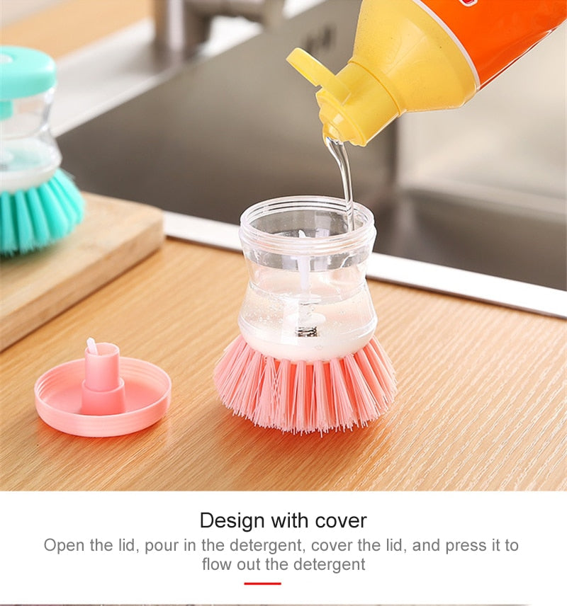 Kitchen Wash Pot Dish Brush