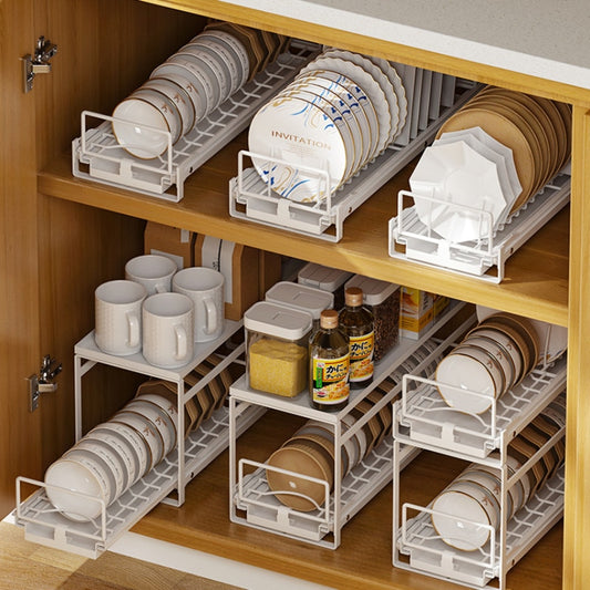 Kitchen Cabinet Organizer Rack
